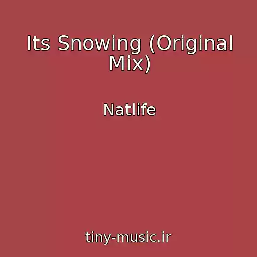 کاور آهنگ Its Snowing (Original Mix) از Natlife