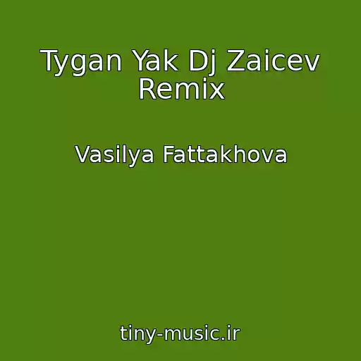 کاور آهنگ Tygan Yak Dj Zaicev Remix از Vasilya Fattakhova