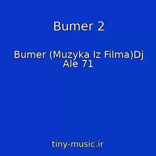 کاور آهنگ Bumer 2 از Bumer (Muzyka Iz Filma)Dj Ale 71