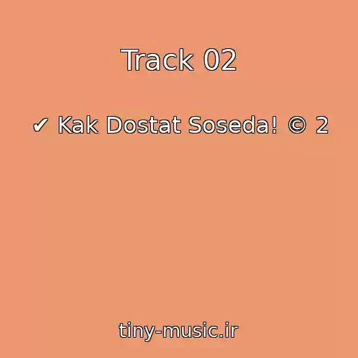 کاور آهنگ Track 02 از ✔ Kak Dostat Soseda! © 2