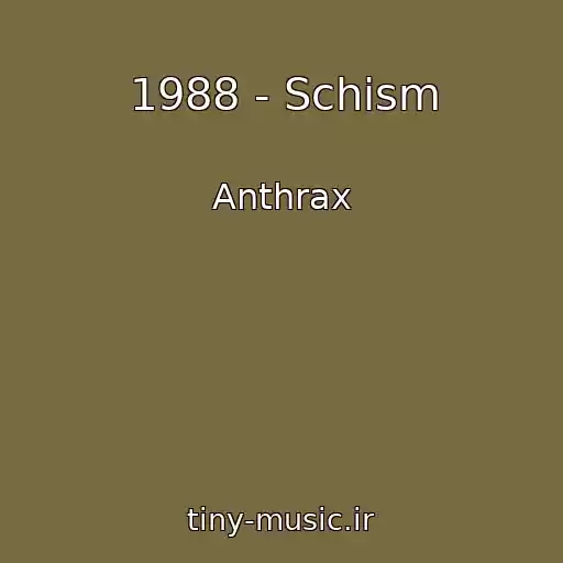 کاور آهنگ 1988 - Schism از Anthrax