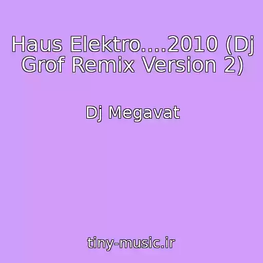 کاور آهنگ Haus Elektro....2010 (Dj Grof Remix Version 2) از Dj Megavat