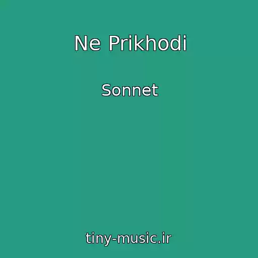 کاور آهنگ Ne Prikhodi از Sonnet