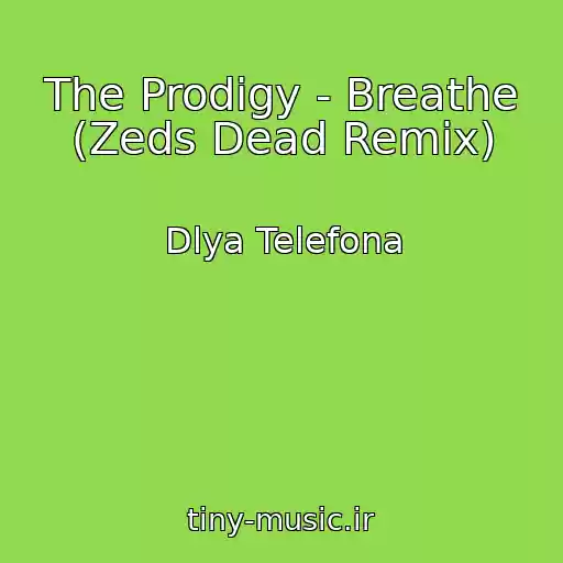 کاور آهنگ The Prodigy - Breathe (Zeds Dead Remix) از Dlya Telefona