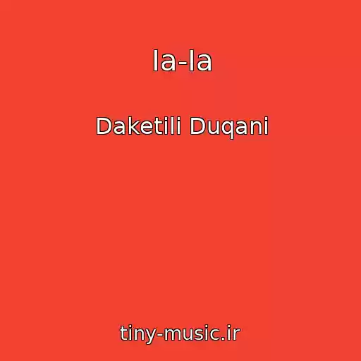 کاور آهنگ Ia-Ia از Daketili Duqani
