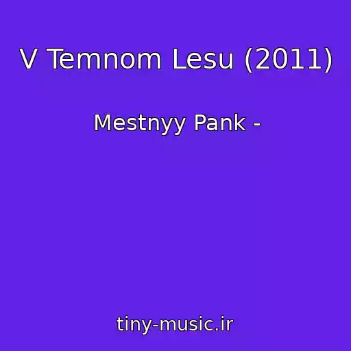 کاور آهنگ V Temnom Lesu (2011) از Mestnyy Pank -