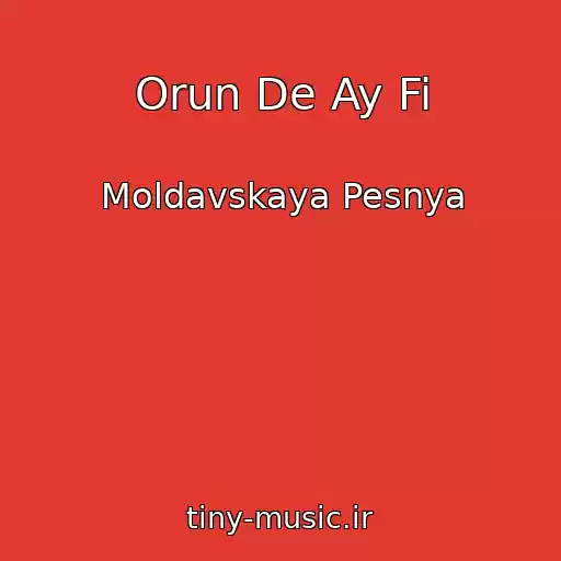 کاور آهنگ Orun De Ay Fi از Moldavskaya Pesnya