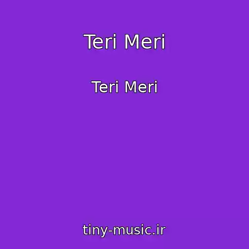 کاور آهنگ Teri Meri از Teri Meri