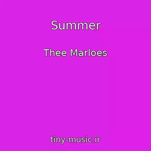 کاور آهنگ Summer از Thee Marloes