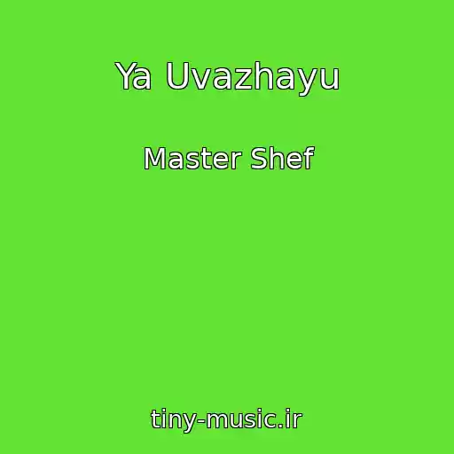 کاور آهنگ Ya Uvazhayu از Master Shef