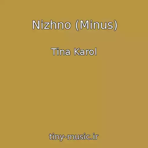 کاور آهنگ Nіzhno (Minus) از Tina Karol