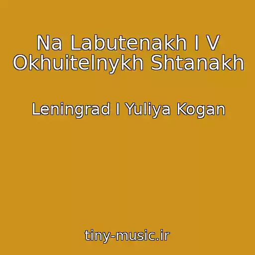 کاور آهنگ Na Labutenakh I V Okhuitelnykh Shtanakh از Leningrad I Yuliya Kogan