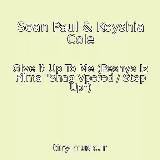 کاور آهنگ Sean Paul & Keyshia Cole از Give It Up To Me (Pesnya Iz Filma "Shag Vpered / Step Up")