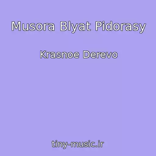 کاور آهنگ Musora Blyat Pidorasy از Krasnoe Derevo