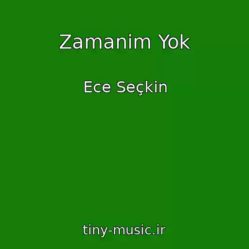 کاور آهنگ Zamanim Yok از Ece Seçkin