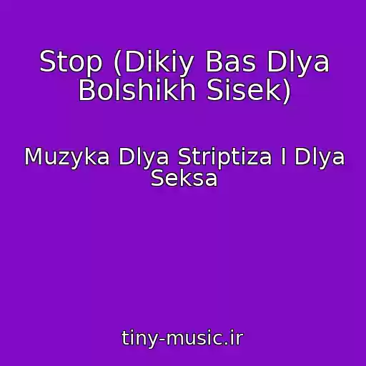 کاور آهنگ Stop (Dikiy Bas Dlya Bolshikh Sisek) از Muzyka Dlya Striptiza I Dlya Seksa