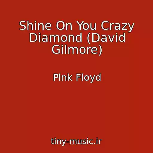 کاور آهنگ Shine On You Crazy Diamond (David Gilmore) از Pink Floyd