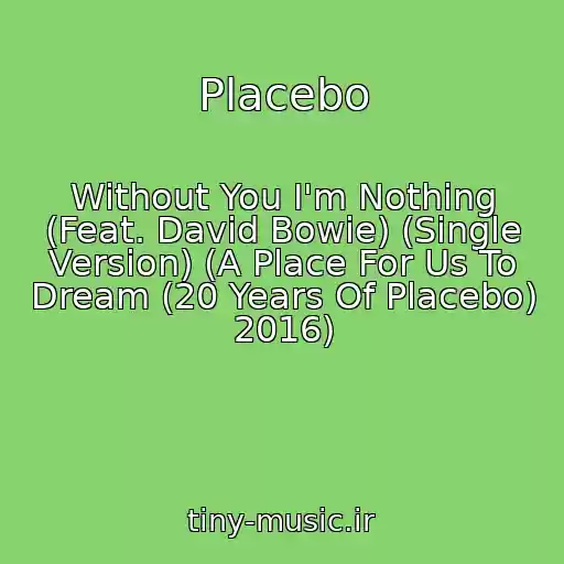 کاور آهنگ Placebo از Without You I'm Nothing (Feat. David Bowie) (Single Version) (A Place For Us To Dream (20 Years Of Placebo) 2016)