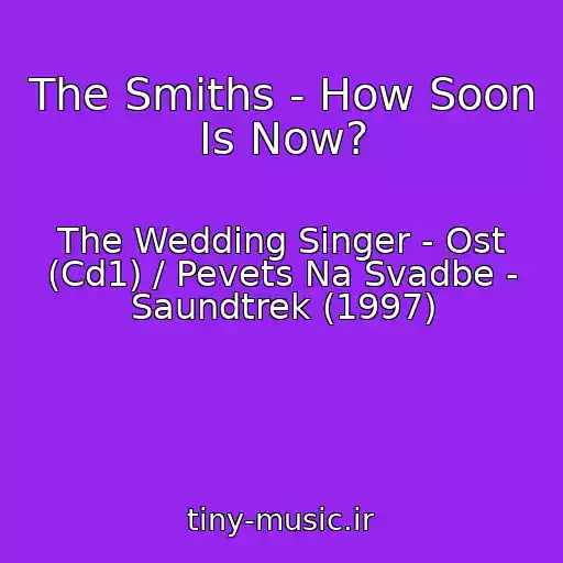 کاور آهنگ The Smiths - How Soon Is Now? از The Wedding Singer - Ost (Cd1) / Pevets Na Svadbe - Saundtrek (1997)