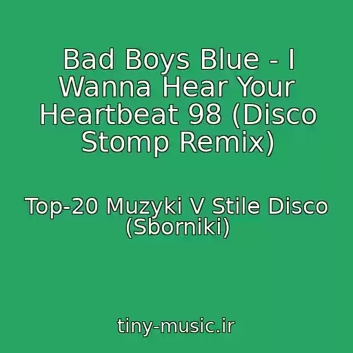 کاور آهنگ Bad Boys Blue - I Wanna Hear Your Heartbeat 98 (Disco Stomp Remix) از Top-20 Muzyki V Stile Disco (Sborniki)
