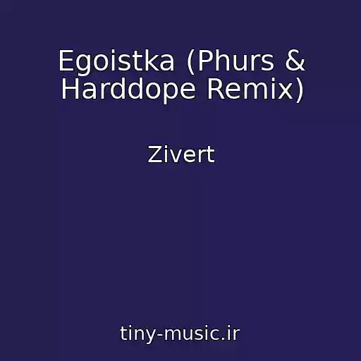 کاور آهنگ Egoistka (Phurs & Harddope Remix) از Zivert