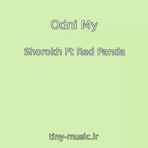کاور آهنگ Odni My از Shorokh Ft Red Panda