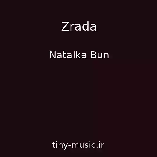 کاور آهنگ Zrada از Natalka Bun