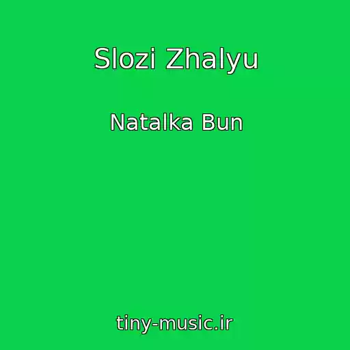 کاور آهنگ Slozi Zhalyu از Natalka Bun
