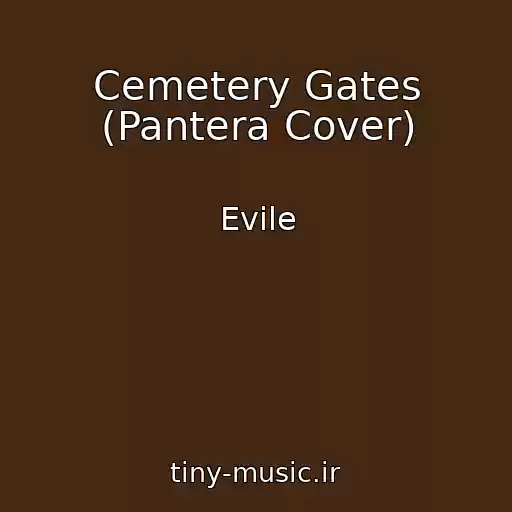 کاور آهنگ Cemetery Gates (Pantera Cover) از Evile