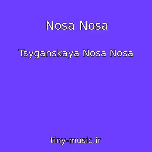 کاور آهنگ Nosa Nosa از Tsyganskaya Nosa Nosa