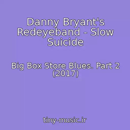 کاور آهنگ Danny Bryant's Redeyeband - Slow Suicide از Big Box Store Blues. Part 2 (2017)