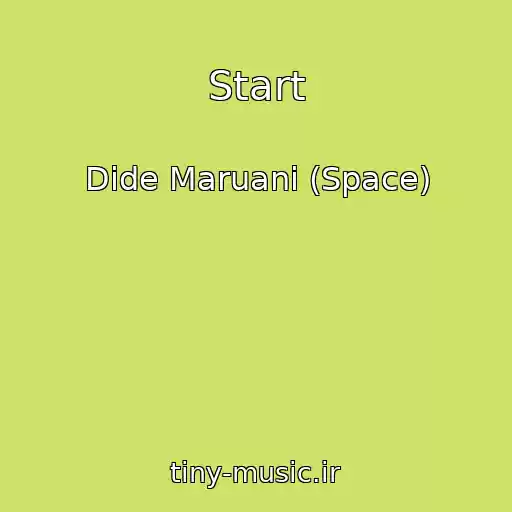 کاور آهنگ Start از Dide Maruani (Space)