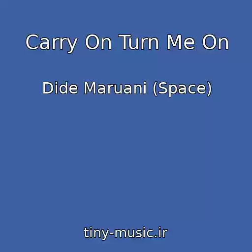 کاور آهنگ Carry On Turn Me On از Dide Maruani (Space)