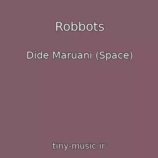 کاور آهنگ Robbots از Dide Maruani (Space)