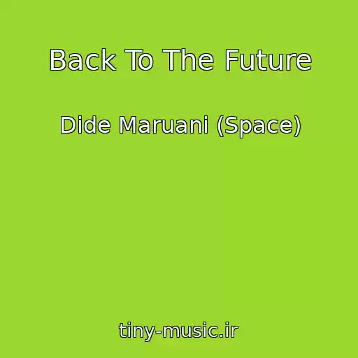 کاور آهنگ Back To The Future از Dide Maruani (Space)