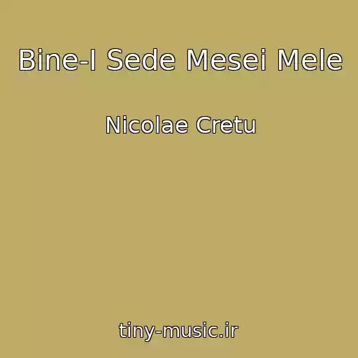 کاور آهنگ Bine-I Sede Mesei Mele از Nicolae Cretu