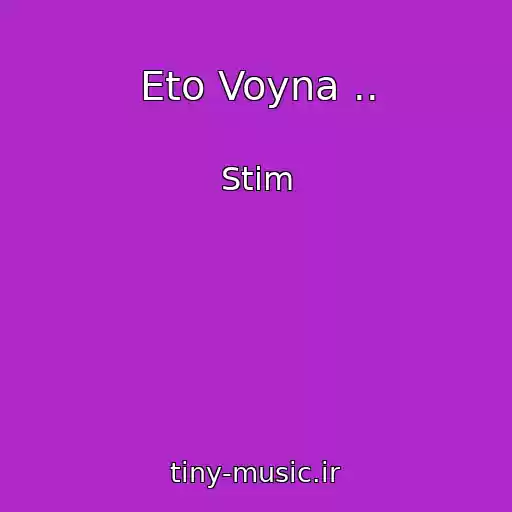 کاور آهنگ Eto Voyna .. از Stim