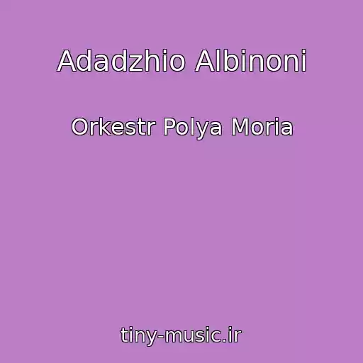 کاور آهنگ Adadzhio Albinoni از Orkestr Polya Moria