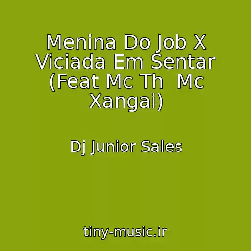 کاور آهنگ Menina Do Job X Viciada Em Sentar (Feat Mc Th  Mc Xangai) از Dj Junior Sales