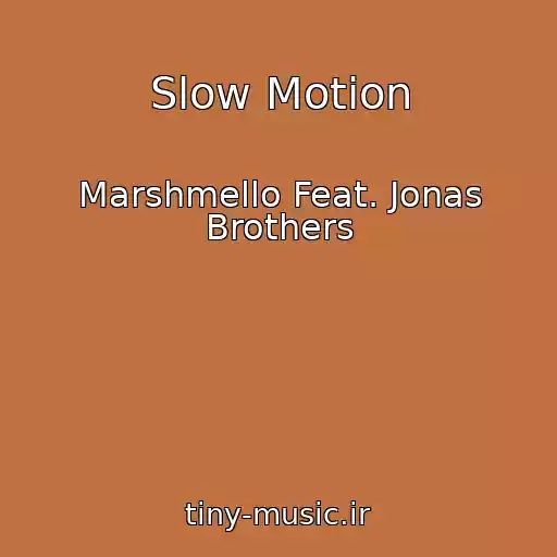 کاور آهنگ Slow Motion از Marshmello Feat. Jonas Brothers