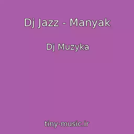 کاور آهنگ Dj Jazz - Manyak از Dj Muzyka