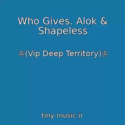 کاور آهنگ Who Gives. Alok & Shapeless از ♔(Vip Deep Territory)♔