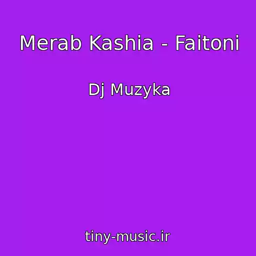 کاور آهنگ Merab Kashia - Faitoni از Dj Muzyka