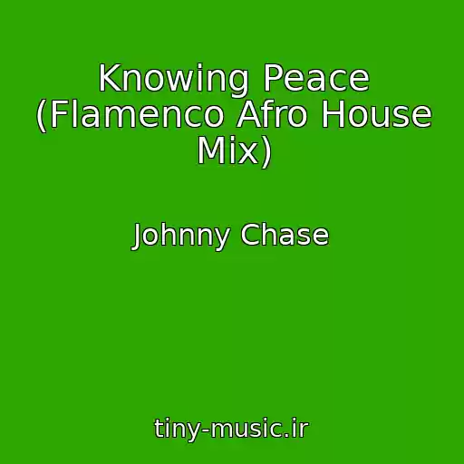 کاور آهنگ Knowing Peace (Flamenco Afro House Mix) از Johnny Chase