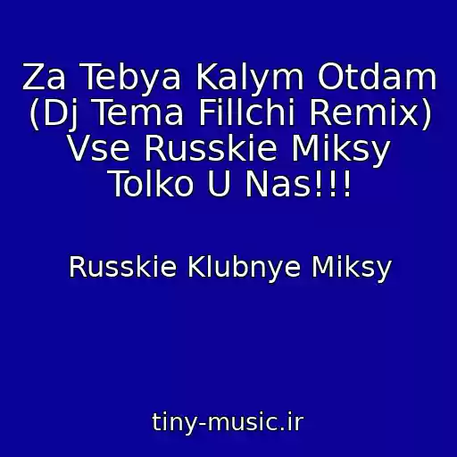 کاور آهنگ Za Tebya Kalym Otdam (Dj Tema Fillchi Remix) Vse Russkie Miksy Tolko U Nas!!! از Russkie Klubnye Miksy