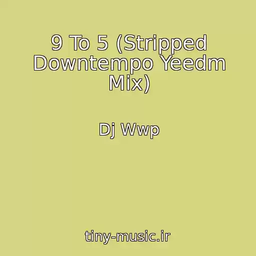 کاور آهنگ 9 To 5 (Stripped Downtempo Yeedm Mix) از Dj Wwp