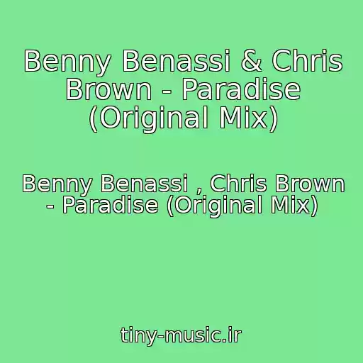 کاور آهنگ Benny Benassi & Chris Brown - Paradise (Original Mix) از Benny Benassi , Chris Brown - Paradise (Original Mix)