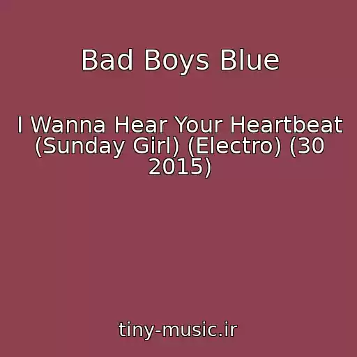 کاور آهنگ Bad Boys Blue از I Wanna Hear Your Heartbeat (Sunday Girl) (Electro) (30 2015)