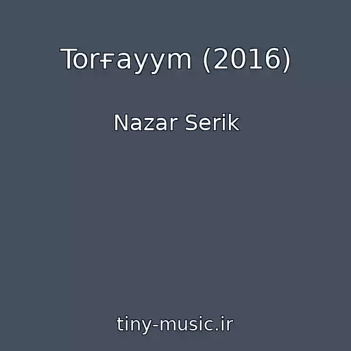 کاور آهنگ Torғayym (2016) از Nazar Serіk