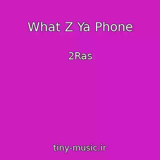 کاور آهنگ What Z Ya Phone از 2Ras
